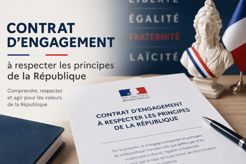 Les clés du contrat d’engagement à respecter les principes de la république : Analyse et décryptage des valeurs de la République française Contrat d’engagement à respecter les principes de la république