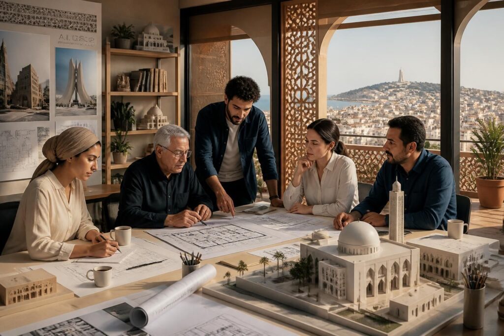 Architectes Algérie : profils, réalisations et influence dans l’architecture locale découvrez les profils d'architectes en algérie, leurs réalisations majeures et leur influence sur l'architecture locale, alliant tradition et modernité.