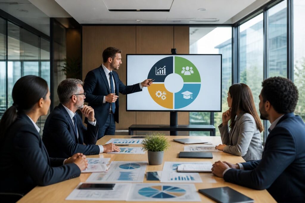 A Scorecard : comprendre le concept du balanced scorecard en entreprise découvrez le concept du balanced scorecard en entreprise : un outil de pilotage stratégique pour mesurer la performance globale et aligner les objectifs.