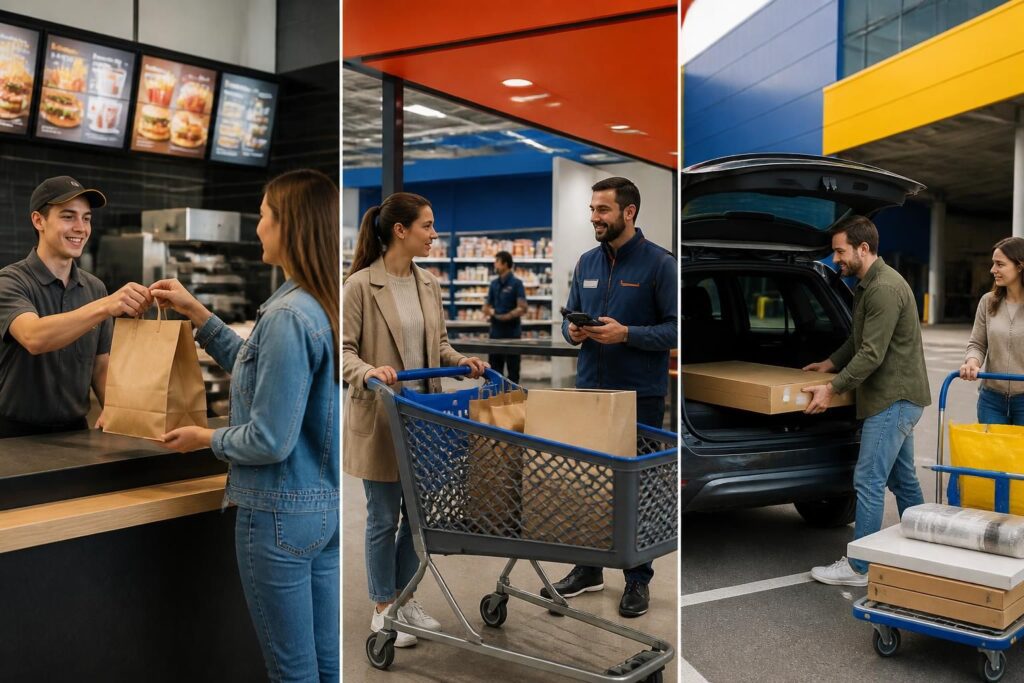Click and collect chez McDo, Leclerc et Ikea : fonctionnement et avantages découvrez le fonctionnement du service click and collect chez mcdo, leclerc et ikea, ainsi que les avantages pratiques pour gagner du temps et faciliter vos achats.