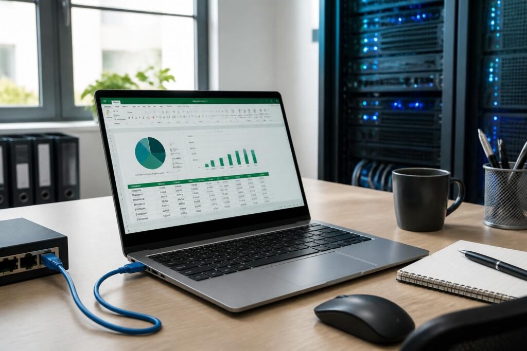 Excel Connect : comment connecter Excel à une base SQL ou réseau RJ45 découvrez comment connecter facilement excel à une base de données sql ou via un réseau rj45 pour optimiser votre gestion de données et automatiser vos analyses.
