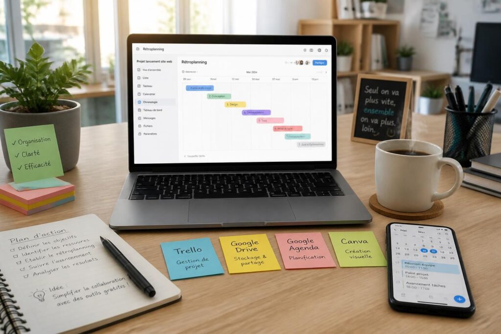 Outil retroplanning : solutions gratuites et efficaces pour vos projets découvrez notre outil de rétroplanning gratuit et efficace, conçu pour planifier et gérer facilement vos projets, optimiser votre temps et garantir leur réussite.