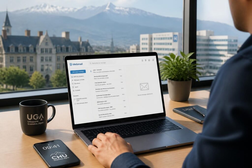 accédez facilement aux plateformes académiques et hospitalières de grenoble grâce à notre service webmail sécurisé et fiable.