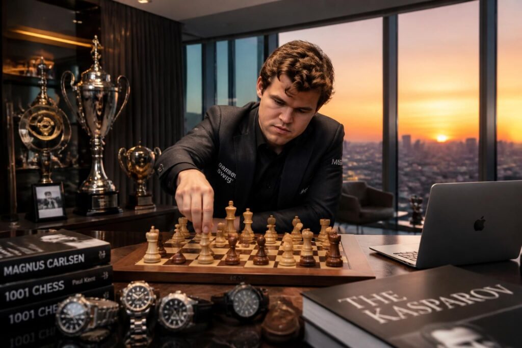 découvrez la fortune de magnus carlsen et explorez le patrimoine impressionnant du champion d’échecs mondial, de ses gains en compétitions à ses investissements.